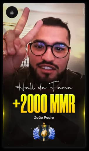 João Pedro, aluno da UDD: +2.000 de MMR