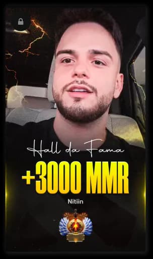 Nitlin, aluno da UDD: +3.000 de MMR
