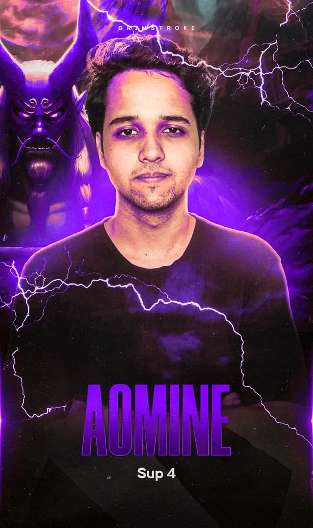 Aomine — Professor de Suporte 4 da Universidade do Dota