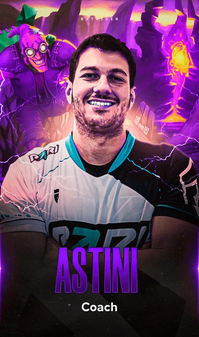 Astini — Coach da Universidade do Dota