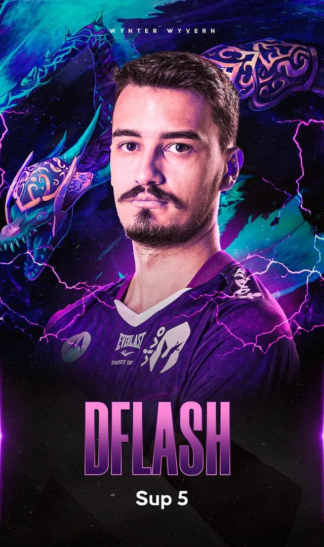 DFlash, professor de suporte 5 da Universidade do Dota